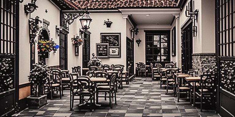 Café en la Candelaria Bogotá: Café Casa Galería