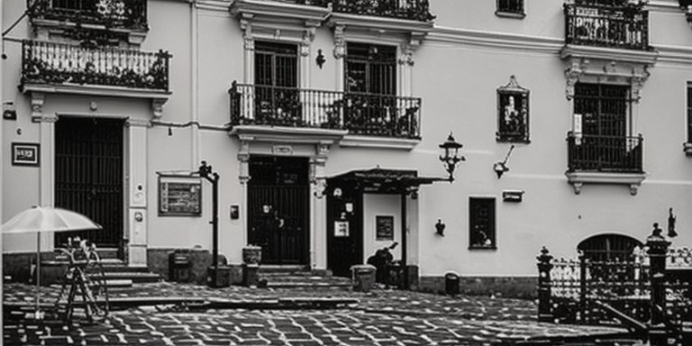 Grabado - Hotel Casa Galeria Candelaria - Bogotá