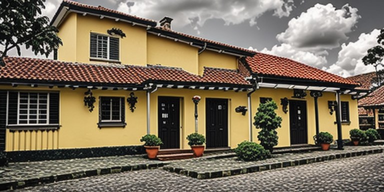 The house
